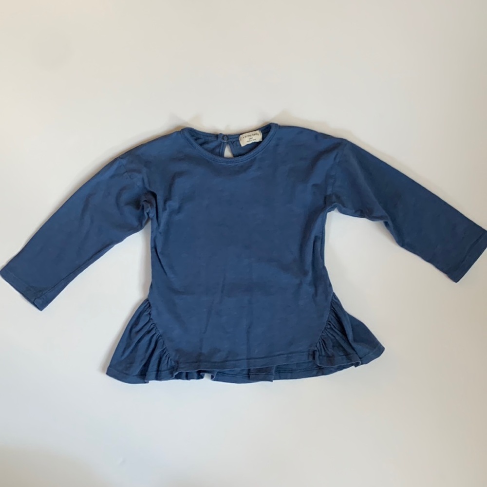 1 + More in the Family Garment Dyed Tshirt 24M